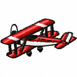 Airplanes Embroidery Design 8